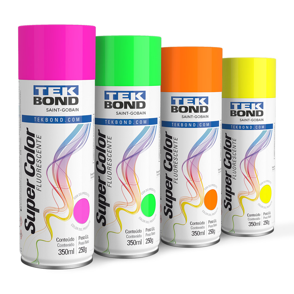 Tintas Super Color Fluorescente